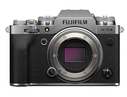 Voici la version argentée du Fujifilm X-T4. Il existe aussi en noir.