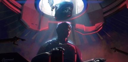 Le nouveau masque de Kylo est encore plus effrayant que celui qu'il portait dans « The Force Awakens ».