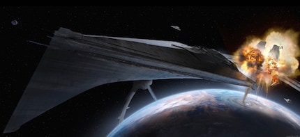 Le Destroyer Stellaire de classe « Eclipse ».