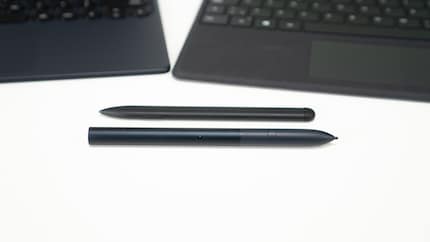 Der Pixel Pen (unten) ist weniger handlich als der Surface Pen.