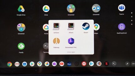 Linux-Apps lassen sich relativ leicht auf dem Slate installieren.