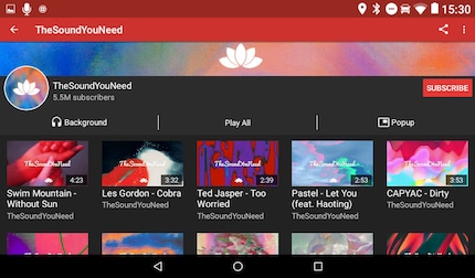 To keep the screen active, you can simply leave videos running