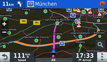 Best screen while driving. The drive mode
