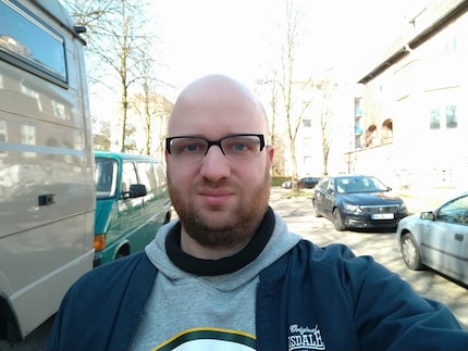 Selfie senza HDR