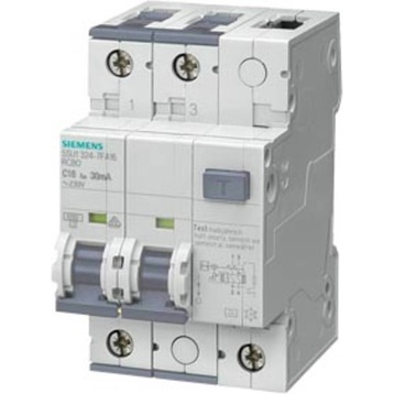Siemens Disjoncteur à courant résiduel kA 2P Type A 30 mA BChar A