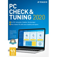 Magix PC Check Tuning 2020 (1 x, Unlimited, Windows, Full version, German)