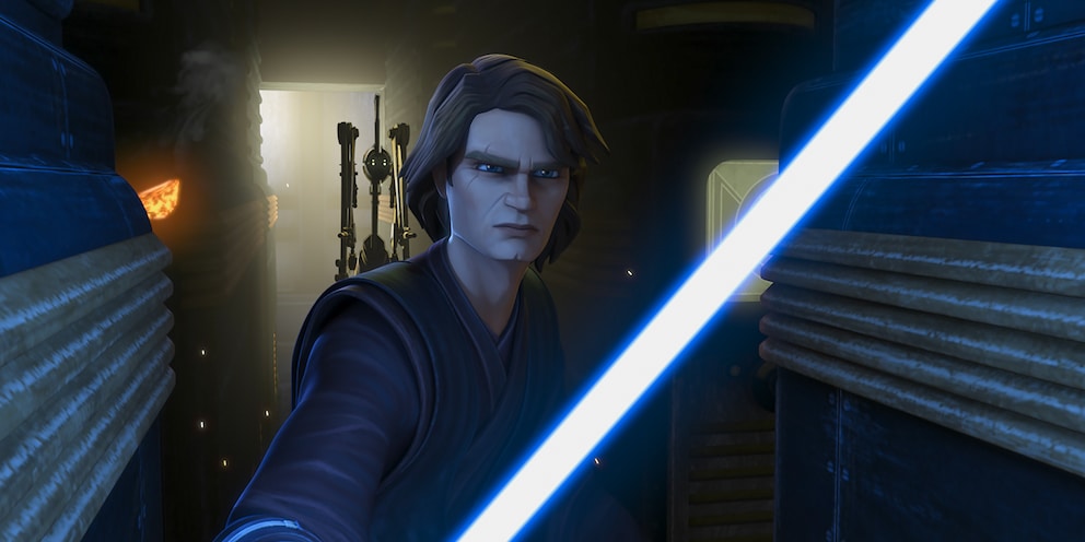 Ich mag die Gesichtsanimationen in «The Clone Wars» so richtig, richtig gut.