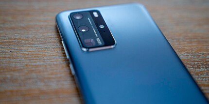 Das P40 Pro in Silver Frost
