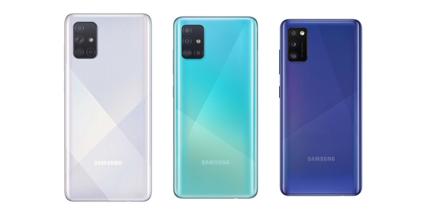 Samsung Galaxy A41, A51 et A71 : la série avec un excellent rapport qualité-prix venue de Corée