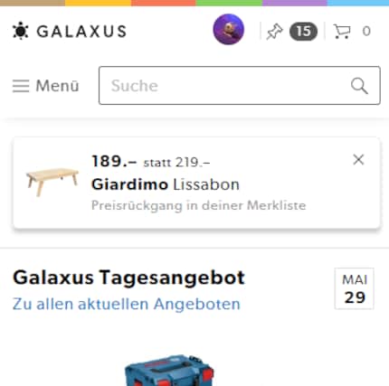 Bei diesem Preissturz gibt’s wohl einen neuen Gartentisch.