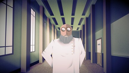 In «Sanatorium», patients' diagnoses and methods are scrutinised in a fictitious setting. Photo: Sebastian Riedi.