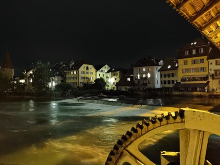 Huawei P40 Pro+, mode nuit, Photoshop