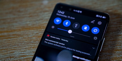 Le logiciel de mon P40-Pro+ d'essai n'est pas définitif