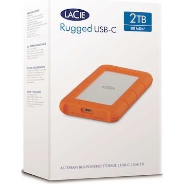 Disque dur externe Rugged SSD Pro 1 To avec Thunderbolt 3 de LaCie - Apple  (CH)