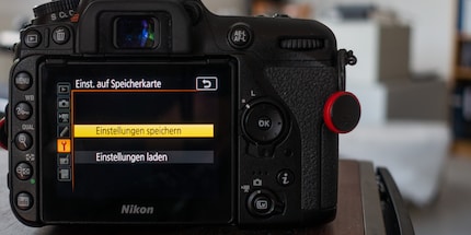 Enregistrer les réglages avec le Nikon D7500