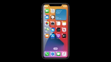 Die Uhrzeit oben links auf diesem Screenshot zeigt die Uhrzeit 09:41. Dieses Bild taucht exakt 9:41 Minuten im Video auf. Nettes Detail, Apple.