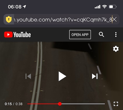 «Open in App»? Nein danke