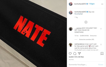 Un segno di vita dal set di «Uncharted»!