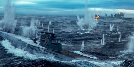 Schiff vs. U-Boot auf dem Nordatlantik