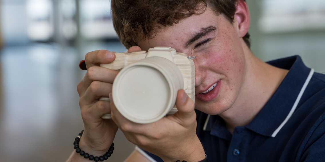 Student Camera Man This high school student has built a faithful replica of his Canon ...