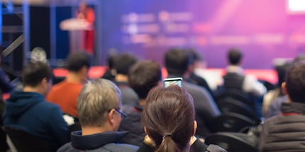 An Bitcoin-Events tauschst du dich mit Gleichgesinnten aus.