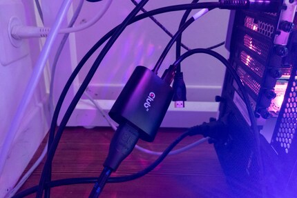 Un adattatore per Displayport è disponibile al prezzo di 65 franchi.