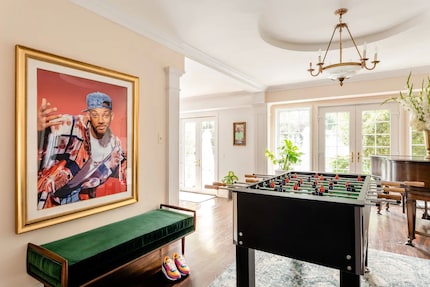 L'ala della villa in affitto è in stile «Principe di Bel-Air»