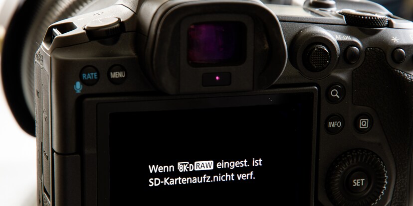 La Canon EOS R5 può registrare in 8K, ma io no