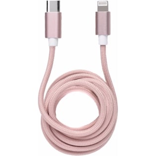LuMee Quick Lightning Charge USB-C/ Lightning Cable for iPads/ Smartphones Rose (1.20 m)