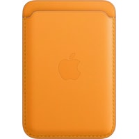 Apple Porte-cartes en cuir avec MagSafe (iPhone 12, iPhone 12 Pro, iPhone 12 Pro Max, iPhone 12 Mini)