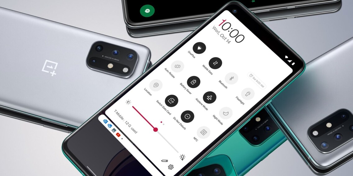 Nouveau 8T de OnePlus : commandes ouvertes