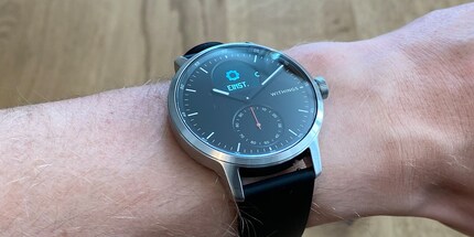 La navigazione sul menu dello ScanWatch lascia un po’ a desiderare.