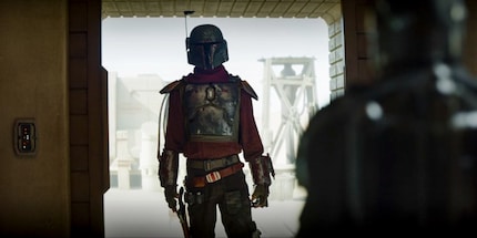 Ist das etwa Boba Fett? Seine Rüstung jedenfalls ist es.