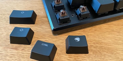 Sur les claviers mécaniques, les touches sont relativement faciles à retirer.