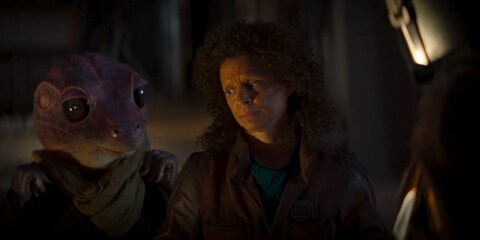Die Froschkönigin in «Star Wars»… oder so.