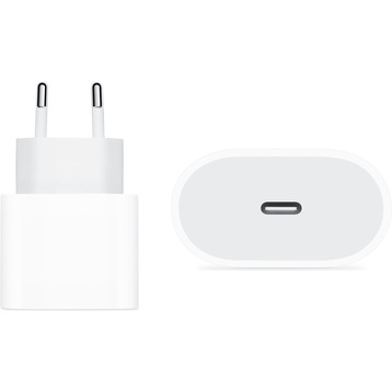 Apple Adaptateur secteur USB-C original pour iPhone 15 Plus - Chargeur -  Connexion USB-C - 20W - Blanc