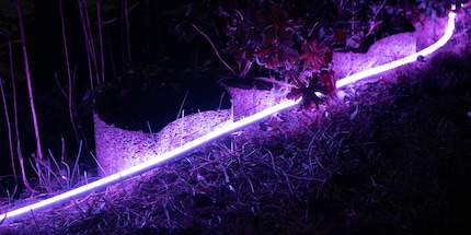 Auch draussen macht Philips Hue eine gute Figur. Bildquelle: Techtest