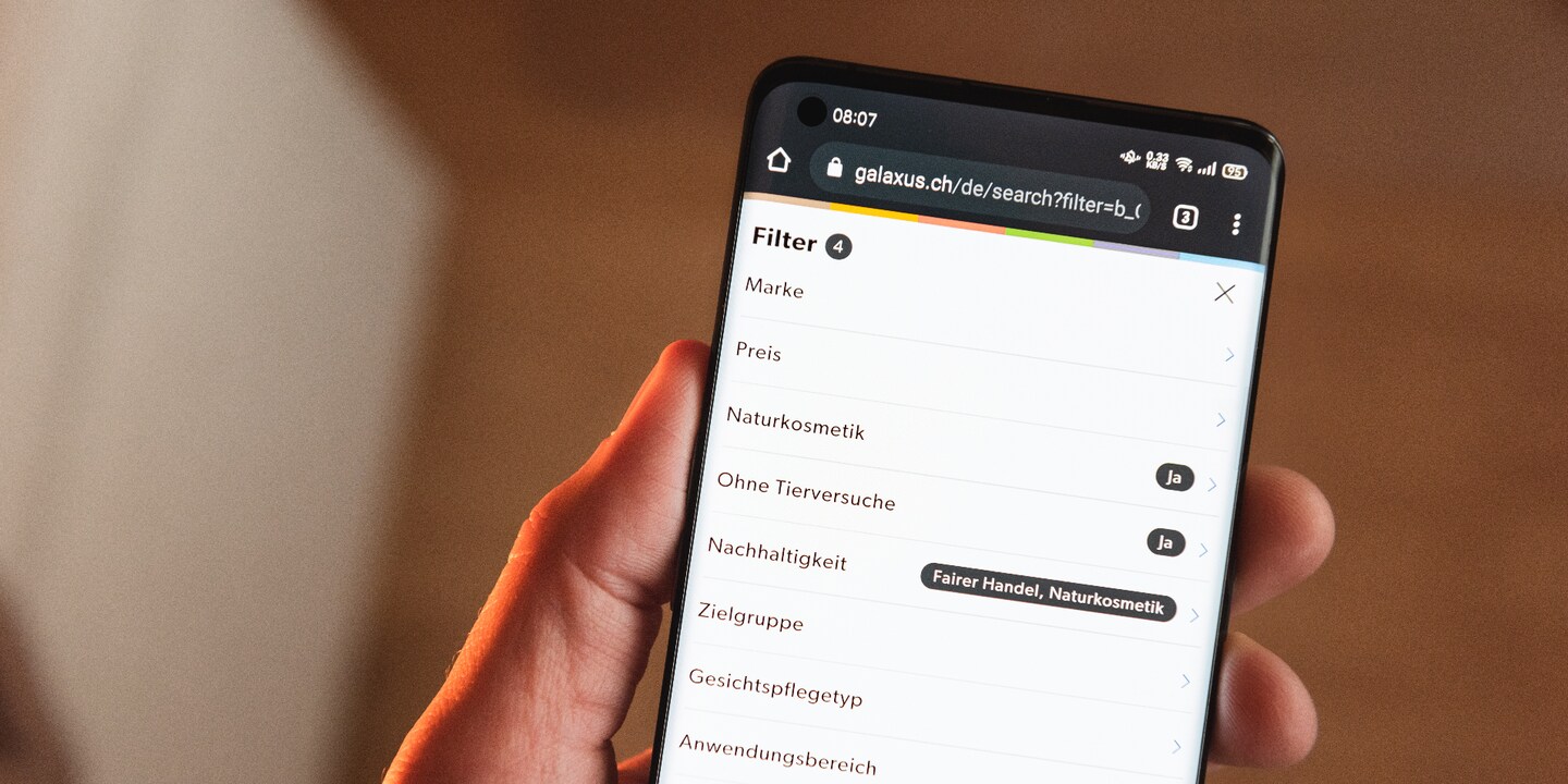 Nachhaltigkeit gibt es bei digitec und Galaxus jetzt als Filter