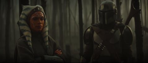 Ahsoka sembra presa direttamente dalla serie animata.