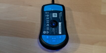 Grazie ai piedini in teflon, il Burst Pro scivola come se fosse da solo.