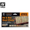Vallejo Old and New Wood Effects Model Air (Grey, Brown, 17 ml)
