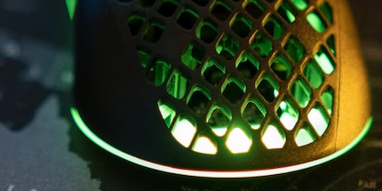 Das RGB ist gleichmässig und gibt einen sanften Schein von sich.
