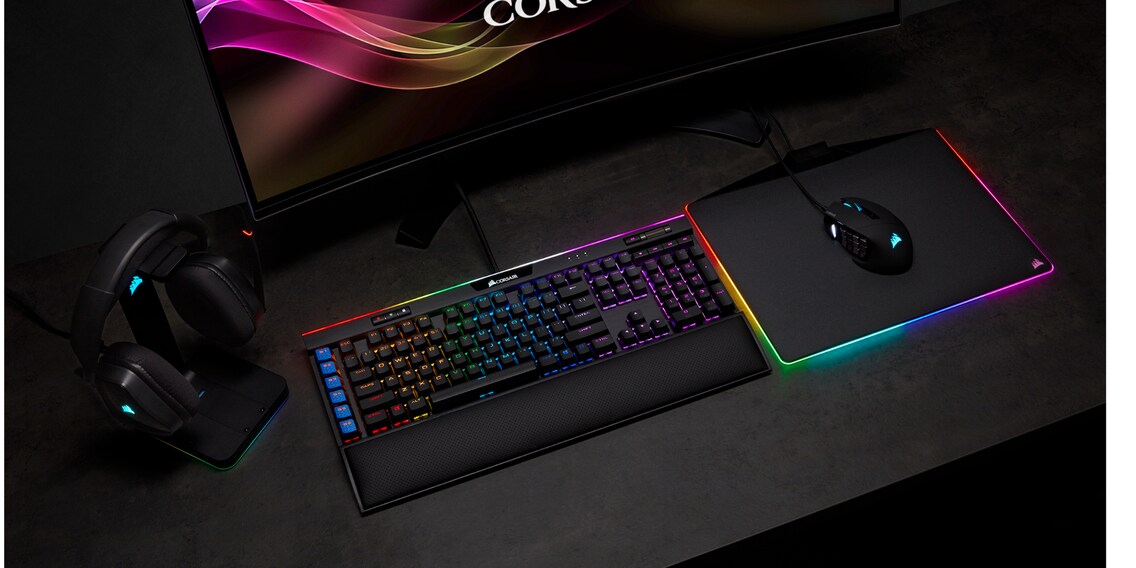 Neue Corsair Peripherie und PC Komponenten mit iCue Funktion