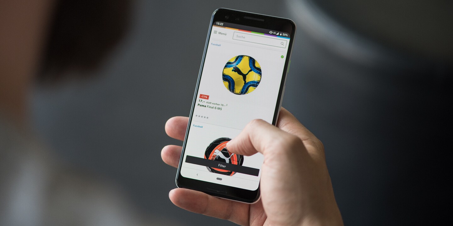Trotz Homeoffice shoppen wir immer häufiger mit dem Handy