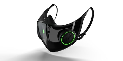 Der Lüfter auf der Seite mit dem grün eingestellten RGB-Ring. Bildquelle: Razer