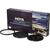 Hoya Digital Filter Kit II (UV, CIR-PL & ND8) Filterset (72 mm, Filtre gris neutre, Filtre polarisant, Filtre UV)