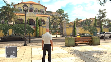 «Hitman 1» mit Geforce Now.