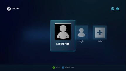 Bei Steam-Spielen musst du dich fast jedes mal einloggen.