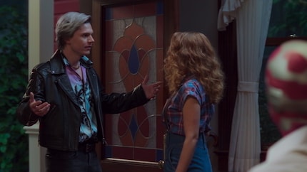 Evan Peters as Quicksilver – in the MCU.