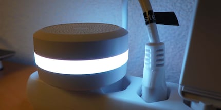 Der Hub braucht nur eine Steckdose und keine Kabel. Bildquelle: lebesmart.ch